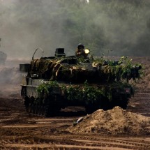 The tanks in action — 36
