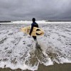 People having fun with Hurricane Irene — 14