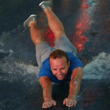 People having fun with Hurricane Irene — 35