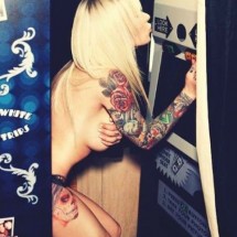 Girls with tattoos — 25