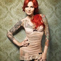 Girls with tattoos — 41