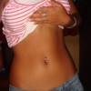Girls with belly button rings — 26