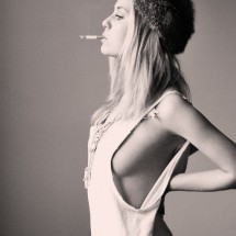Female breast from a side shot — 32