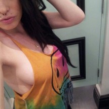 Female breast from a side shot — 33