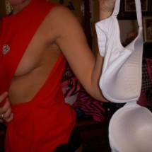 Female breast from a side shot — 3