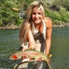 Girls fishing in bikini — 30