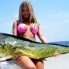 Girls fishing in bikini — 36