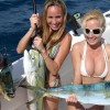Girls fishing in bikini — 7