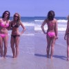 Photos of girls from holiday on beach — 9